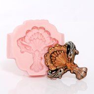 Victorian Scroll Work Silicone Mold Food Safe Fondant, Chocolate, Candy, Cream Cheese Mint, Resin, Polymer Clay...