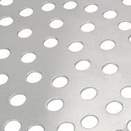 American Metalcraft CTP8 8" Standard Weight Aluminum Coupe Pizza Pan