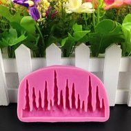 BleuMoo Fondant Silicone Mould Icing Cake Decor Snowman Sugarcraft Mold N3