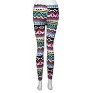 PHOTNO Fashion Women Lady Elasticity Skinny Tribal Printed Stretchy Pants Leggings N12