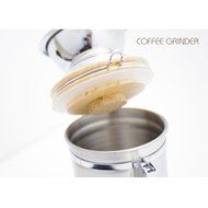 Stainless Steel Manual Coffee Mill Grinder, 12oz N4