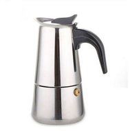 Italian Stainless Stovetop Expresso Latte Coffee Maker MOKA Percolator (100ML) N4