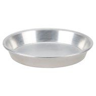 American Metalcraft TDEP12 12" x 1" Tin-Plated Steel Tapered / Nesting Deep Dish Pizza Pan