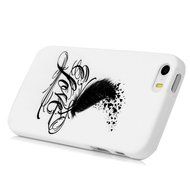 iPhone SE Case,iPhone 5S Case,iPhone 5 Case - Cute Black Feather Love Hearts Series Shockproof Flexible Soft TPU... N18