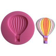 FLY Hot Air Balloon Silicone Fondant Cake Mold For Cake Decorating Baking Mould,Pink