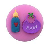 Sher Feeding-Bottle /Baby Style Candy Fondant Cake Molds For The Kitchen Baking Molds N2