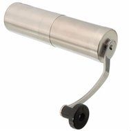 bravolotus Stainless Steel Hand Manual Coffee Bean Grinder Mill Kitchen Grinding Silver Home Tool N5