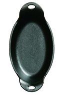 Lodge LMSOV Oval Mini Server, Black, 9-Ounce