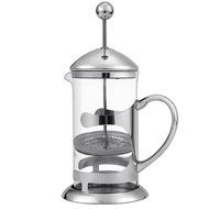 Homdox French Press Glass and Stainless Steel Coffee Maker, 8 Coffee Cups (1 Liter), 34oz N6