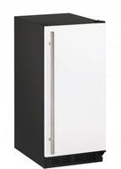 U-Line UBI1215W00B 15" 1000 Series Freestanding and Built-In Ice Maker with 25 lbs., in White