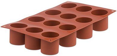 Silikomart Orange Non Stick Tall Cylinder N2