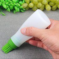 Y&amp;XL&amp;H Controllable Oil Brush for Baking and BBQ Food Safe Silicone Material Random Colors N4