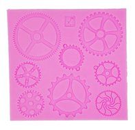 Yunko 3 PCS Gear Screw Shape Steam Punk Silicone Party Fondant Cup Cake Decorating Tools Chocolate Candy Sugar... N4