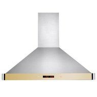 30" 400 CFM Convertible Wall Mount Range Hood Finish: Gold N2