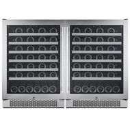 Avallon 54 Bottle + 54 Bottle Built-In Side-by-Side Wine Cooler