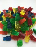 Okallo Products Silicone Gummy Bear Mold - Perfect for Chocolate, Candy, Gummies, and More! (Blue - 2 Molds with... N10