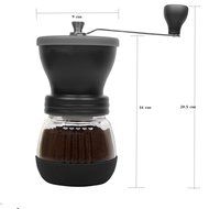 Manual Coffee Grinder, HOWADE Coffee Maker With Ceramic Burr Grinder For Espresso - Roasted Coffee Bean Grinder... N23