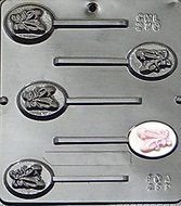 Ballet Slippers Ballerina Lollipop Chocolate Candy Mold 270