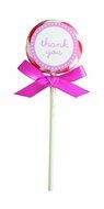 Wilton 1006-2977 Pink-White Lollipop Favor Kit, 24 Count N2