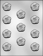 Open Rose Candy Mold 90-13008