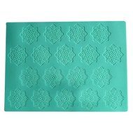 JUMUU Silicone Cake Lace Mat Cake Decoration Sugar Craft Tools of Fondant Cake Lace Embossed Cake Mold (Green/... N2