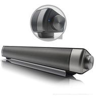 Wireless Sound Bar Bluetooth Speaker, Support TF card, 15.7in (Silver) N14