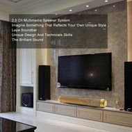 Wireless Sound Bar Bluetooth Speaker, Support TF card, 15.7in (Silver) N16