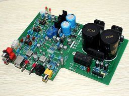 DAC 1955 USB Fiber &amp; Coaxial Decord Board + LM3886 Amplfier Board N2