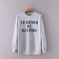 Pullover Tops,Morecome Women Ladies Letter Print Long Sleeve Sweatshirt Loose Blouse N13