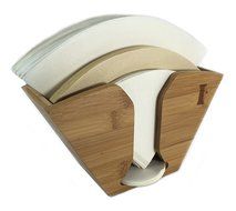 Bamboo Coffee Filter Holder for Aeropress, Chemex and Hario Pour Over filters N4