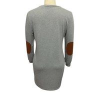 Mini Dress,Morecome Womens Long Sleeve Casual Loose Short Mini Dress (S, Dark Gray) N5