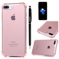 iPhone 7 Plus Case (5.5 inch) - Clear Transparent Air Cushion Full Edge Drop Protection Shock-absorption Slim... N43