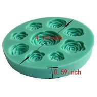 Life Boost Baking Tools-Fondant Food-Grade Silicone Molds Pearl Necklace Cake Decorations Chocolate Fondant Cake... N20