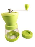 DuraCasa Manual Burr Coffee Grinder for Espresso - Roasted Coffee Bean, Black N10