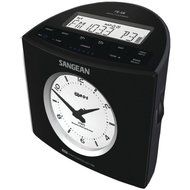 SANGEAN RCR-9 AM/FM-RDS ANALOG/DIGITAL TUNING ATOMIC CLOCK RADIO