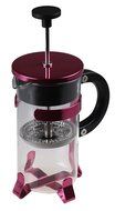 Gourmet Single Serve Raspberry Colored French Press Coffee Brewer N2
