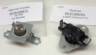 SNKIT Dryer Thermal Fuse Samsung Thermostat PAK DC47-00018A DC96-00887A