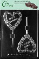 Cybrtrayd L035 Lolly Letters and Numbers Chocolate Candy Mold, Sweet Sixteen