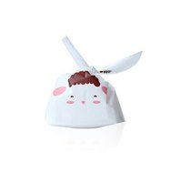QTMY 60pcs Plastic Cute Rabbit Ear Food Package Cookie Candy Bags for Party Favors Supplies N6