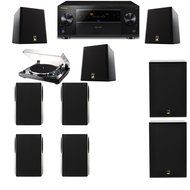 M&amp;K Sound S150II Loudspeaker 7.2 Thorens TD-240-2 X12 Pioneer Elite SC-89
