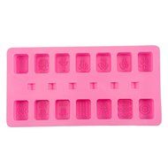 15 Cavity Cute Animal Silicone Chocolate Candy Ice Jelly Soap Molds Moulds Handmade DIY Mold Bear N33