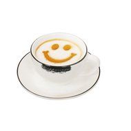 yueton Pack of 16 Cappuccino Coffee Barista Stencils Template Strew Pad Duster Spray N6