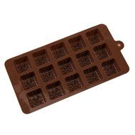 15 Cavity Cute Animal Silicone Chocolate Candy Ice Jelly Soap Molds Moulds Handmade DIY Mold Bear N37