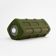 HugeHard Portable Wireless Bluetooth Speaker with 7000mAh Power Bank, Hi-fi Sound with Super Bass (Army Green) N7