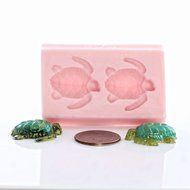 Small Sea Turtle Silicone Mold Food Safe Candy Fondant Mold Craft Jewelry Resin Clay Mold N2