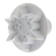 Y&amp;XL&amp;H Meteor Shaped Cookie Cutter with Plunger (4pcs)