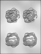 CK Products 2-3/4-Inch 3-D Full Bloom Rose Chocolate Mold