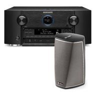 Marantz SR7011 9.2 Channel Full 4K Ultra HD AV Surround Receiver with Bluetooth and Wi-Fi with Denon HEOS 1 Wireless...