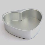 Sonline Heart Aluminum Cake Pan Fondant Decorating Muffin Cupcake Mold Tins Baking Tool 6" N2
