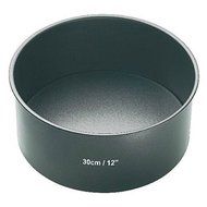 Master Class 12" Loose Base Wedding Christmas Cake Tin (Pack of 2)